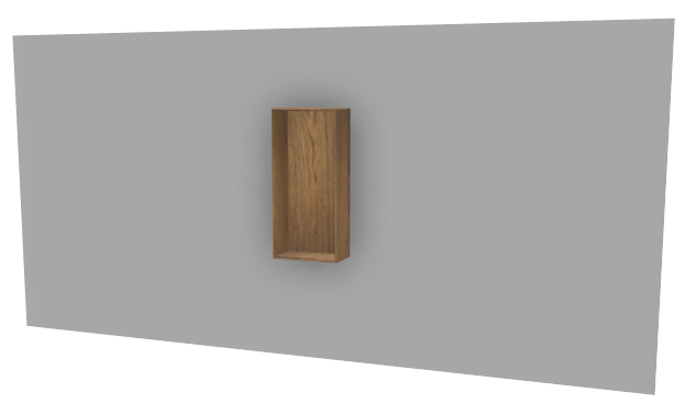 3D Scene for removal of wall part for AR