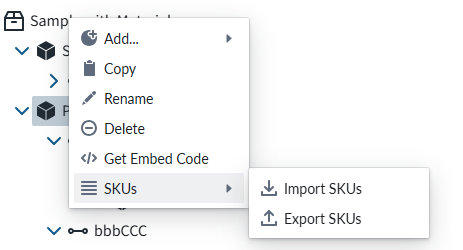Import Export SalesCodeMappings 